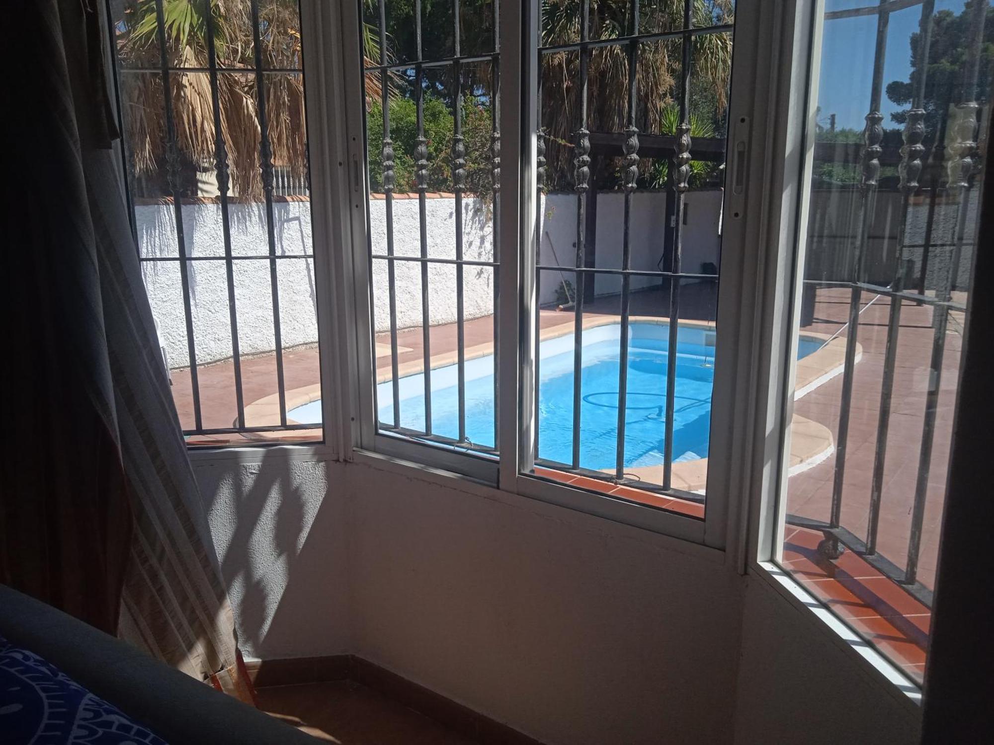 Agradable Chalet Con Piscina Para Escapadas. Chiclana de la Frontera Bagian luar foto
