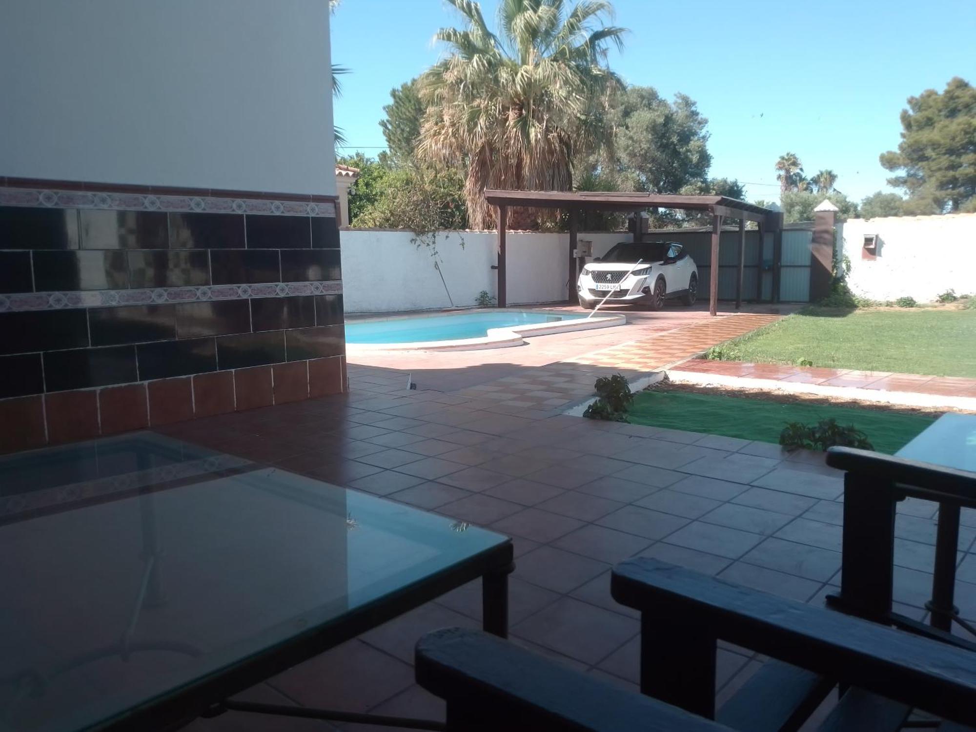 Agradable Chalet Con Piscina Para Escapadas. Chiclana de la Frontera Bagian luar foto