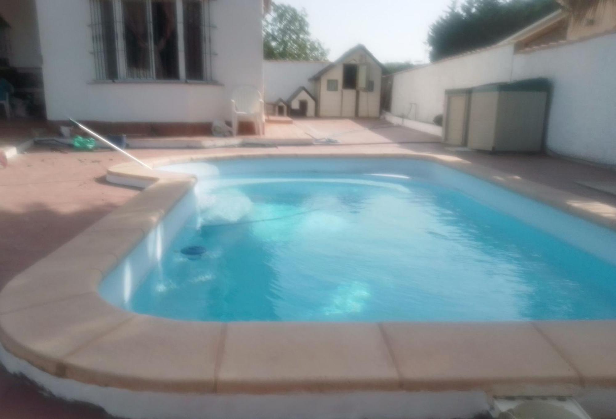 Agradable Chalet Con Piscina Para Escapadas. Chiclana de la Frontera Bagian luar foto